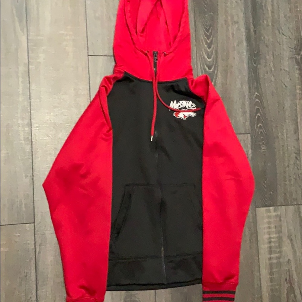 Mustang red and black jacket